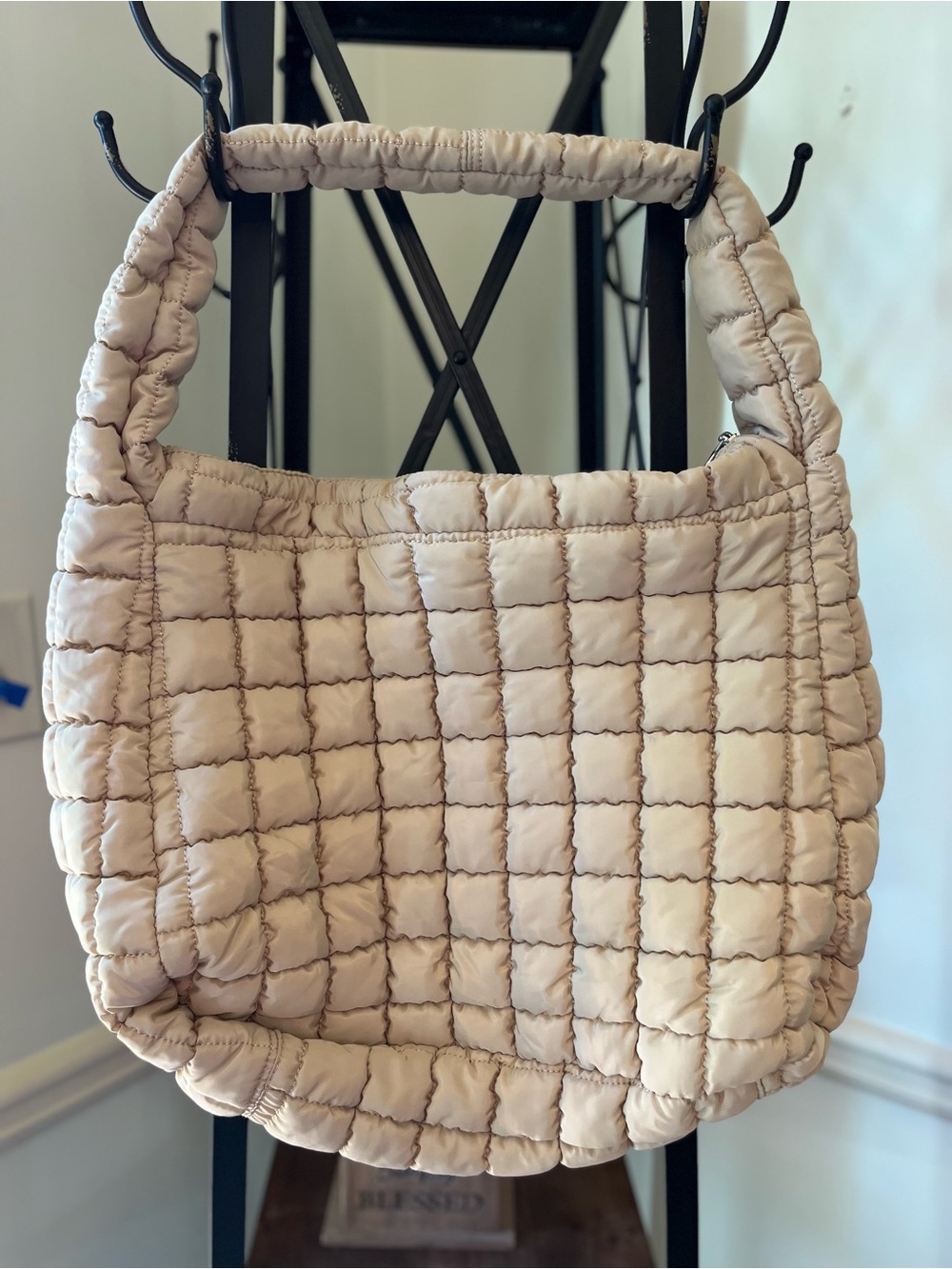 Free People Quilted Carryall Bag - Picture 4 of 5
